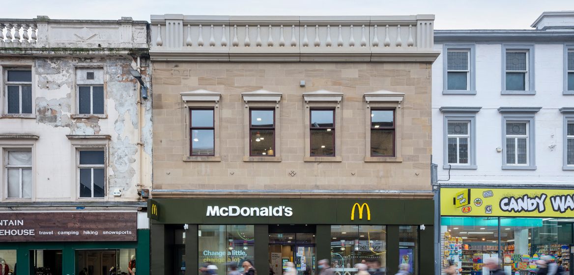 This Glasgow McDonald's Is Filled With Sleek And Sustainable Design Touches